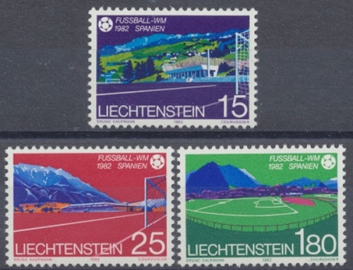 Liechtenstein, MiNr. 799-801, postfrisch