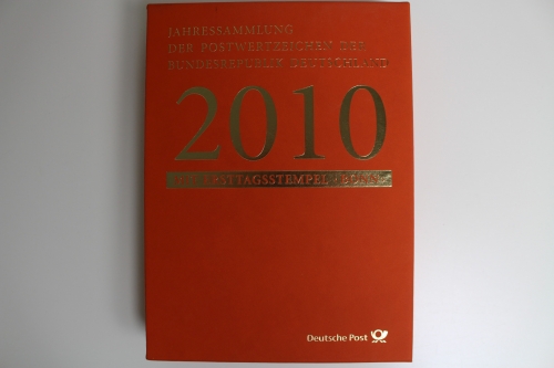 Deutschland (BRD), Jahressammlung 2010, gestempelt