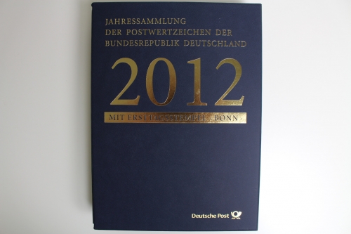Deutschland (BRD), Jahressammlung 2012, gestempelt
