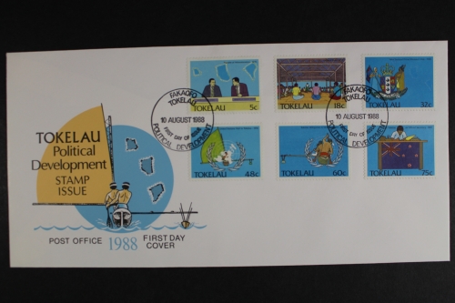 Tokelau-Inseln, MiNr. 153-158, FDC