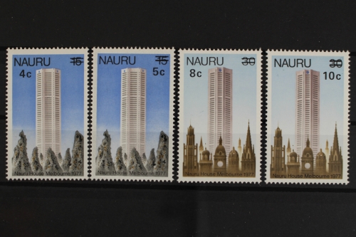 Nauru, MiNr. 158-161, postfrisch