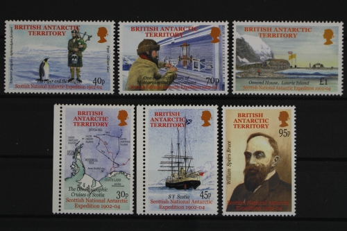 Brit. Geb. i. d. Antarktis, BAT, MiNr. 342-347, postfrisch