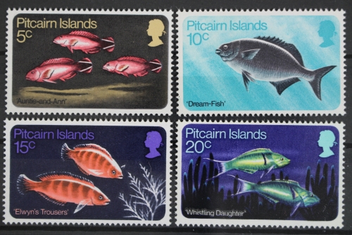 Pitcairn, MiNr. 114-117, Fische, postfrisch