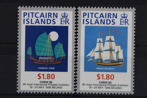 Pitcairn, MiNr. 479-480, Schiffe, postfrisch