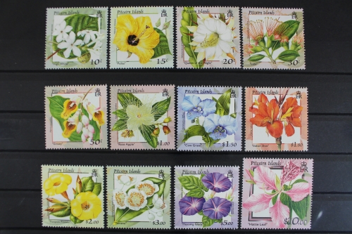 Pitcairn, MiNr. 552-563, Blumen, Blüten, postfrisch
