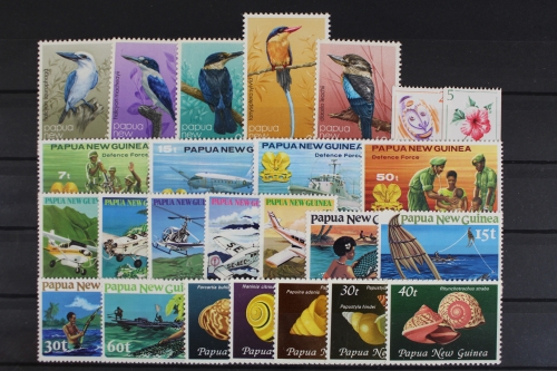 Papua Neuguinea, MiNr. 402-426, Jahrgang 1981, postfrisch