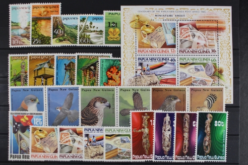 Papua Neuguinea, MiNr. 487-515, Jahrgang 1985, postfrisch