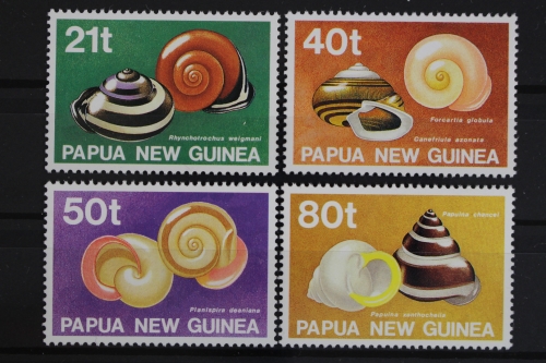 Papua Neuguinea, MiNr. 631-634, postfrisch