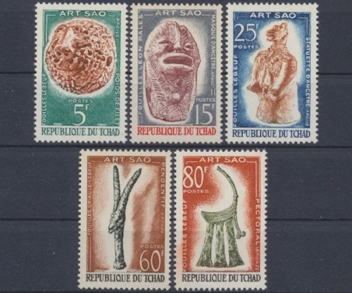 Tschad, MiNr. 101-105, postfrisch