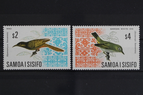 Samoa, MiNr. 199-200, Vögel, postfrisch