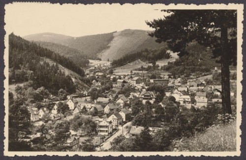 Sitzendorf im Schwarzatal, Ortsansicht