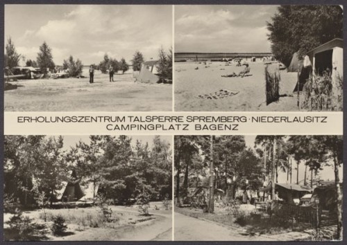 Bagenz, Campingplatz, Talsperre Spremberg - Niederlausitz
