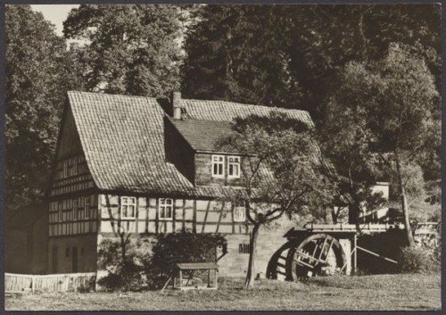 Alte Mühle im Bibertal Kreis Hildsburghausen