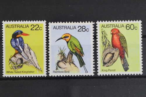 Australien, MiNr. 705-707, Vögel, postfrisch