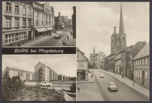 Burg bei Magdeburg, Schortauer Straße, Holzstraße, Breiter Weg