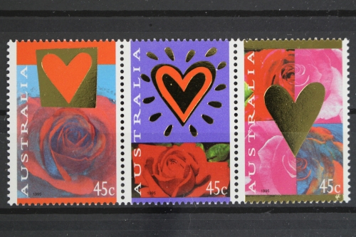 Australien, MiNr. 1455-1457, Dreierstreifen, postfrisch