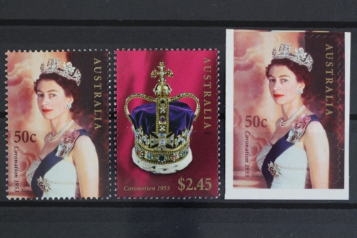 Australien, MiNr. 2228-2229, 2230, skl., postfrisch
