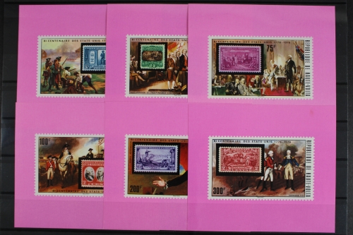 Obervolta, MiNr. 551-556 B, Blöcke, postfrisch
