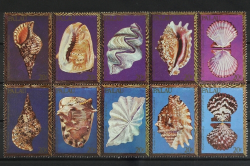 Palau, MiNr. 37-46, ZD, postfrisch