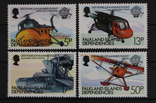 Falklandinseln Dependencies, MiNr. 117-120, postfrisch