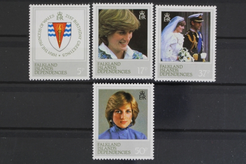 Falklandinseln Dependencies, MiNr. 112-115, postfrisch