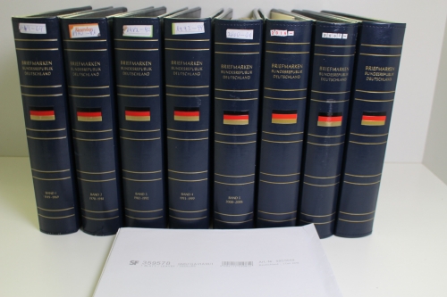 Deutschland (BRD) 1949-2018, in 8 Schantl-Vordruckalben