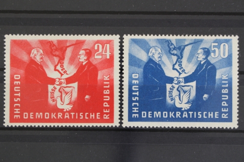 DDR, MiNr. 284-285, Falz
