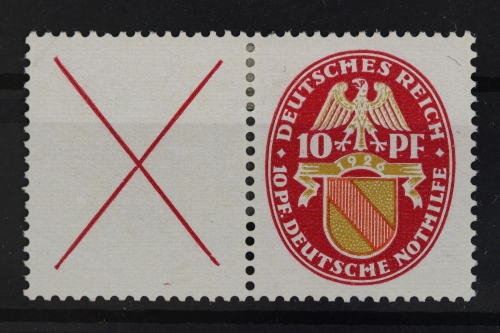 Deutsches Reich, MiNr. W 24.1, Falz
