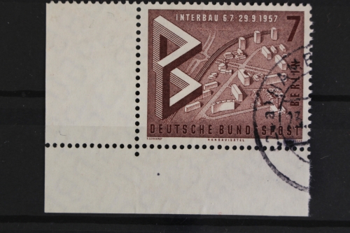 Berlin, MiNr. 160, Ecke links unten, gestempelt