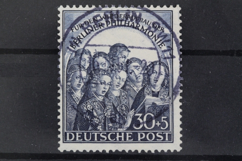 Berlin, MiNr. 73, zentrischer Stempel Berlin SW 11, gestempelt