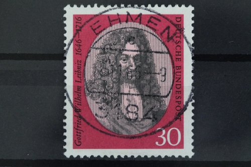 Deutschland (BRD), MiNr. 518, zentrischer Stempel