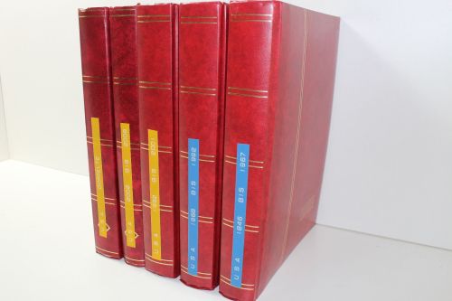 USA, Sammlung in 5 Einsteckalben
