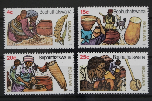 Bophuthatswana, MiNr. 37-40, postfrisch