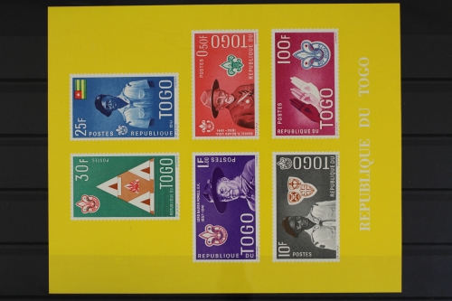 Togo, MiNr. Block 5 II a, postfrisch