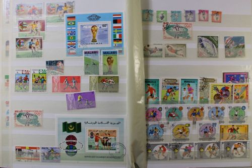 Motivsammlung "Fussball", Sammlung in einem Album