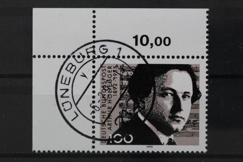 Deutschland (BRD), MiNr. 1596 Ecke links oben, EST