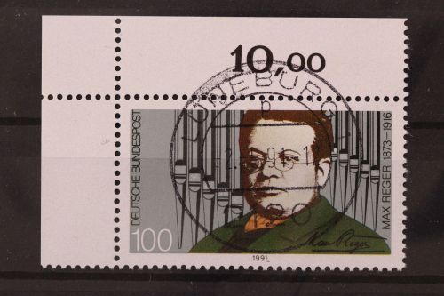Deutschland (BRD), MiNr. 1529 Ecke links oben, EST