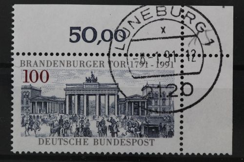 Deutschland (BRD), MiNr. 1492 Ecke rechts oben, EST