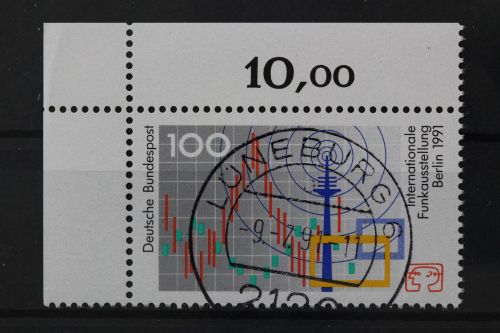 Deutschland (BRD), MiNr. 1553 Ecke links oben, EST