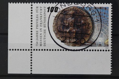 Deutschland (BRD), MiNr. 1452 Ecke links unten, EST