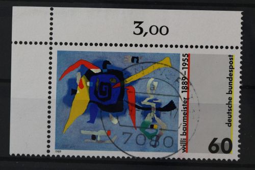 Deutschland (BRD), MiNr. 1403 Ecke links oben, gestempelt