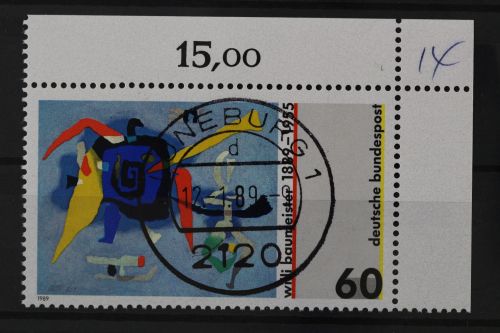Deutschland (BRD), MiNr. 1403 Ecke rechts oben, EST