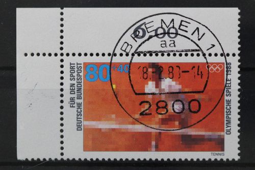 Deutschland (BRD), MiNr. 1354 Ecke links oben, EST