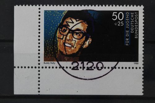 Deutschland (BRD), MiNr. 1360 Ecke links unten, gestempelt