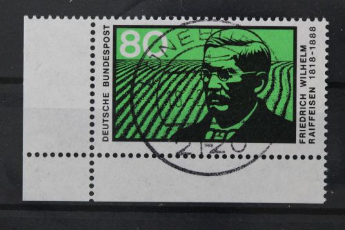 Deutschland (BRD), MiNr. 1358 Ecke links unten, EST