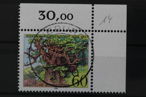 Deutschland (BRD), MiNr. 1356 Ecke rechts oben, EST
