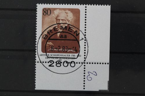Deutschland (BRD), MiNr. 1357 Ecke rechts unten, EST
