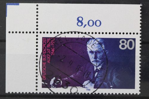 Deutschland (BRD), MiNr. 1382 Ecke links oben, gestempelt