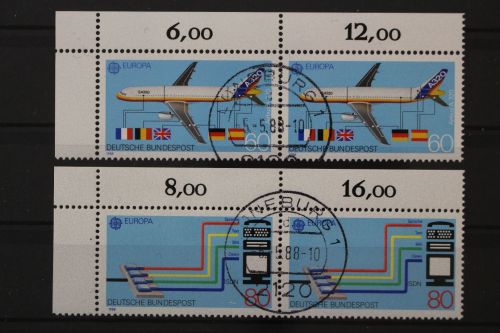 Deutschland (BRD), MiNr. 1367-1368, Paare, Ecke links oben, EST
