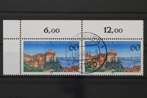 Deutschland (BRD), MiNr. 1376, Paar, Ecke links oben, EST
